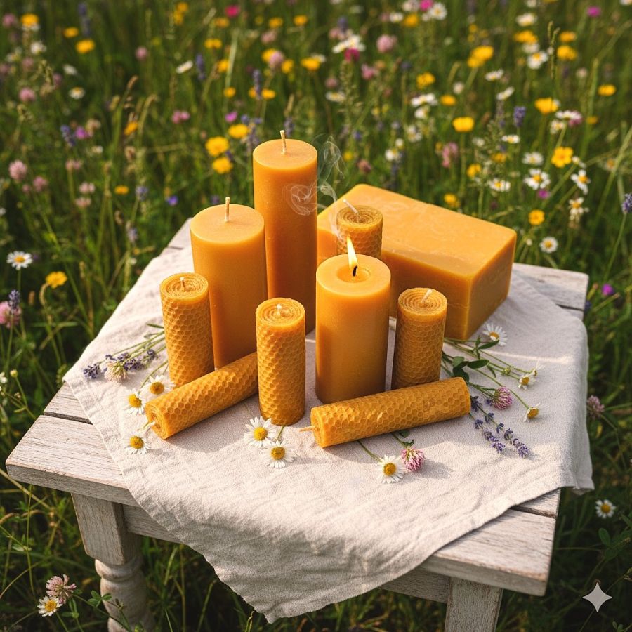 Bienenwachskerzen