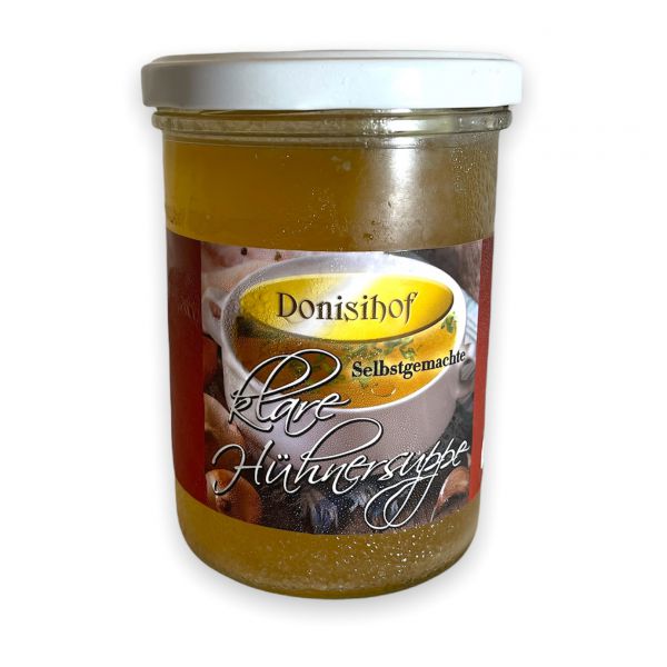 Hühnersuppe selbstgemacht klar 400 ml