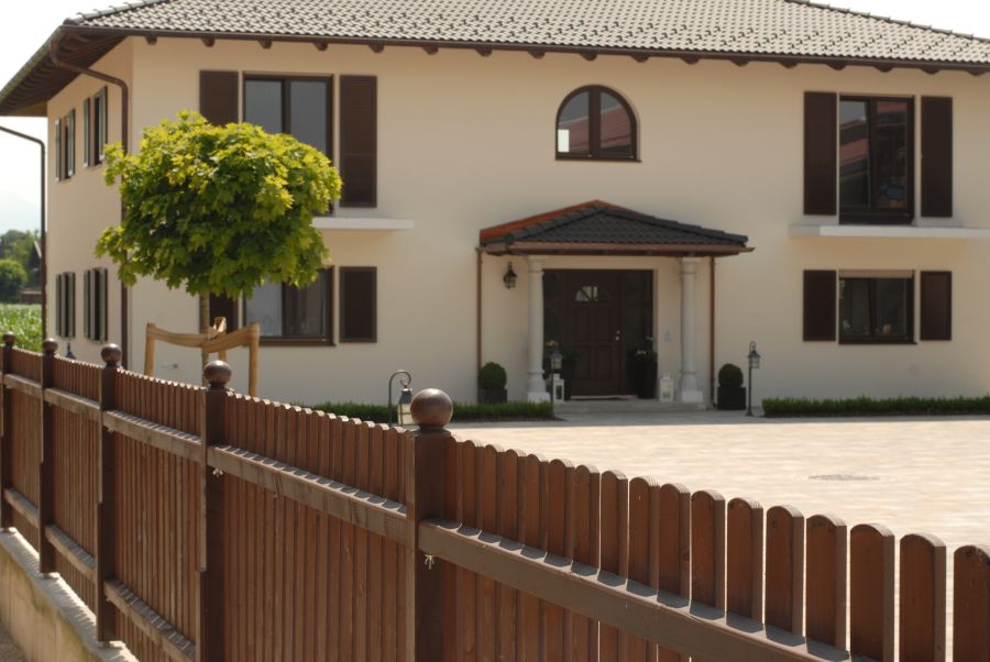 Terrassenbau und Zäune