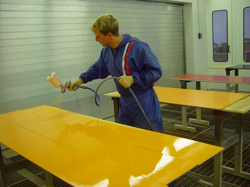 High Tech Lackieranlage