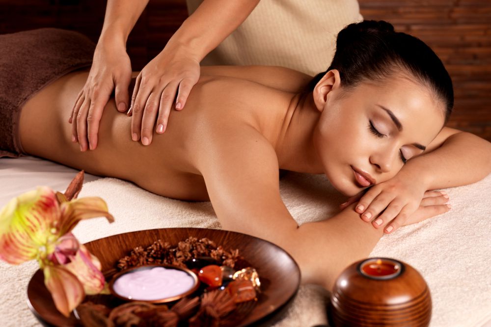 Aromaöl Massage