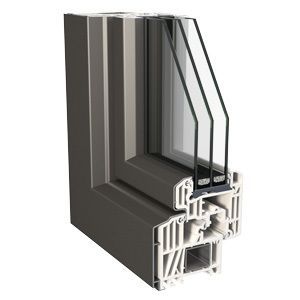 Mitteldichtungssystem Top 72 KAB aus Kunststoff Al