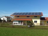 Einfamilienhaus mit Erdwärmepumpe und Photovoltaik