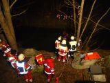 Übung mit der Wasserwacht