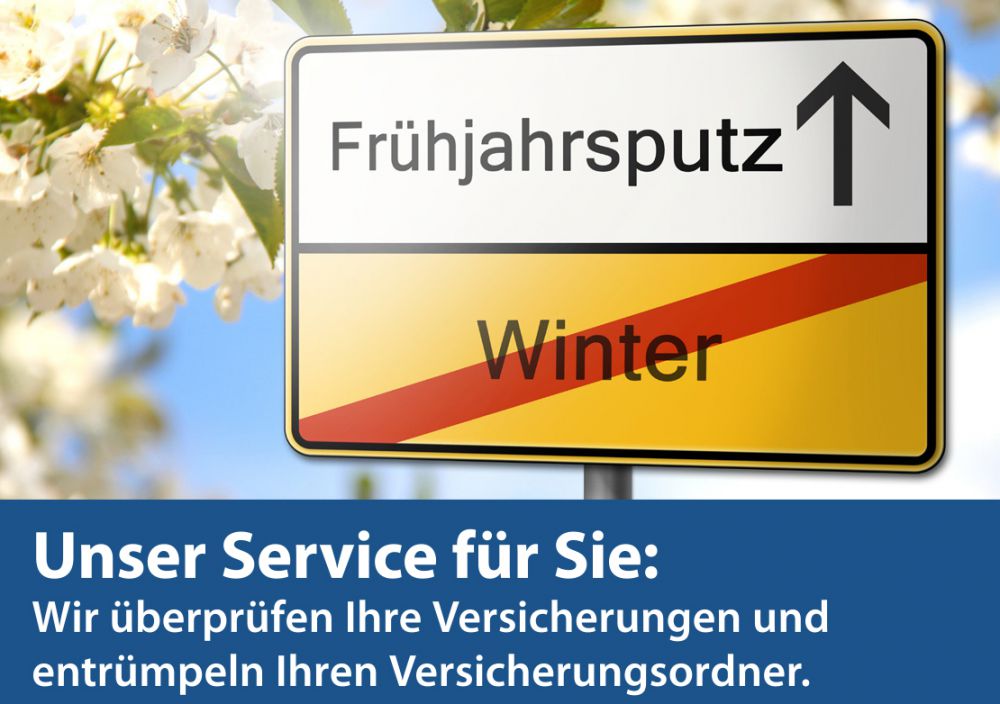 Frühjahrsputz