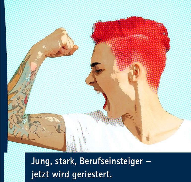 Jung stark Berufseinsteiger jetzt wird geriestert