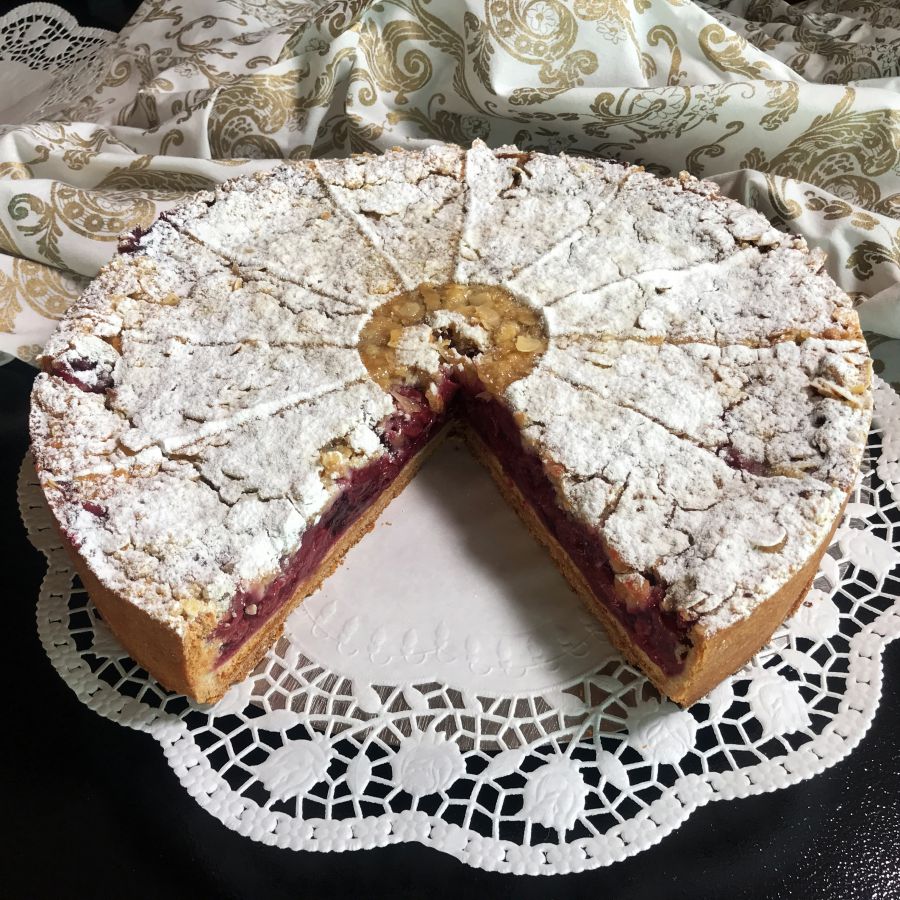 Kirschkuchen der Säuerliche