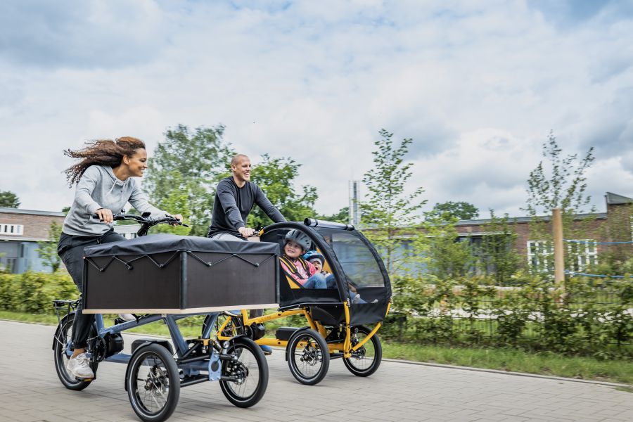 Die Lastenräder für Kinder oder Lasten für alles E