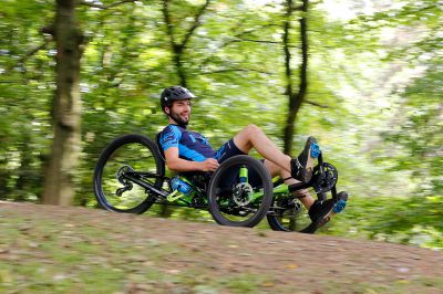 Das sportliche Dreirad mit Sitzfläche tiefem Einst