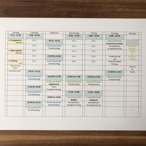 Effektiver Wochenplan Hundetraining in München Jet